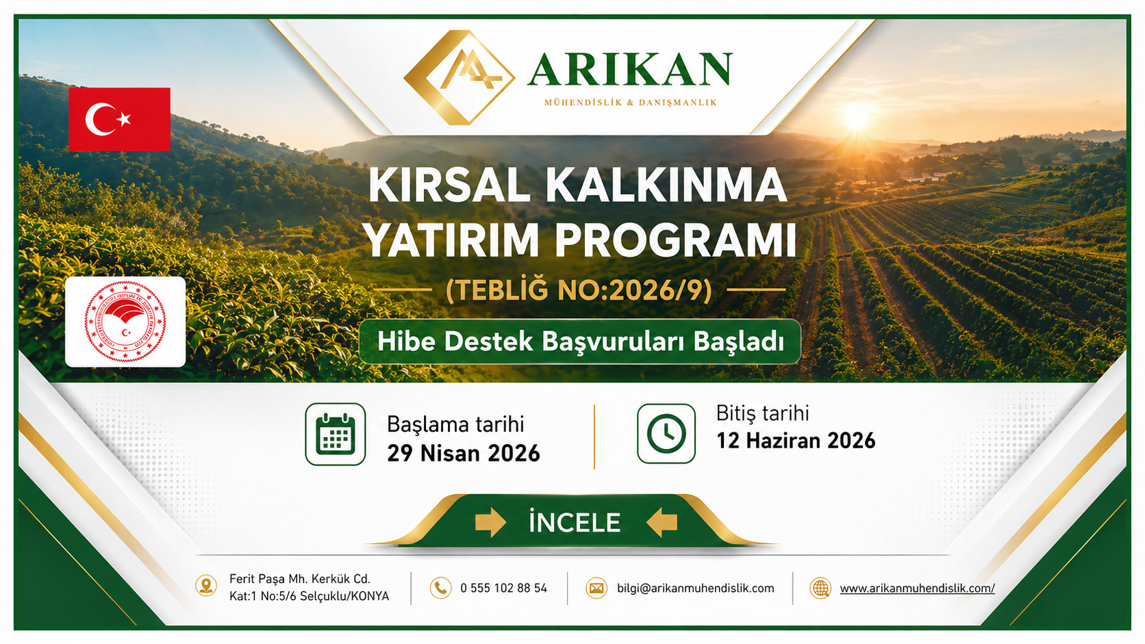 Projeler Başladı